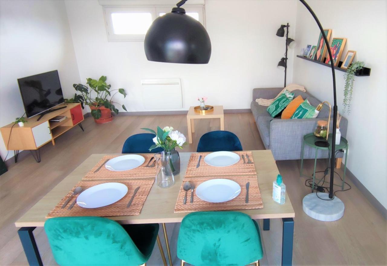 Chic 2Chambres,70M²+Balcon+Parking+Wifi Nantes Esterno foto